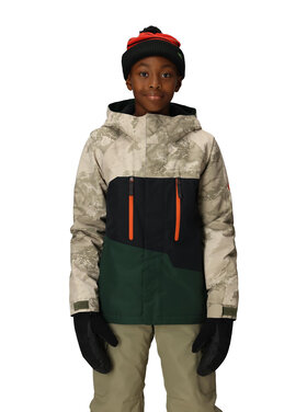 686 686 Geo Insulated Jacket 2026 (Youth) | Limestone Hemisphere Clrblk
