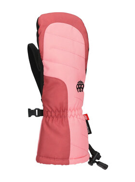 686 686 Heat Insulated Mitt 2026 (Youth) | Geranium Pink