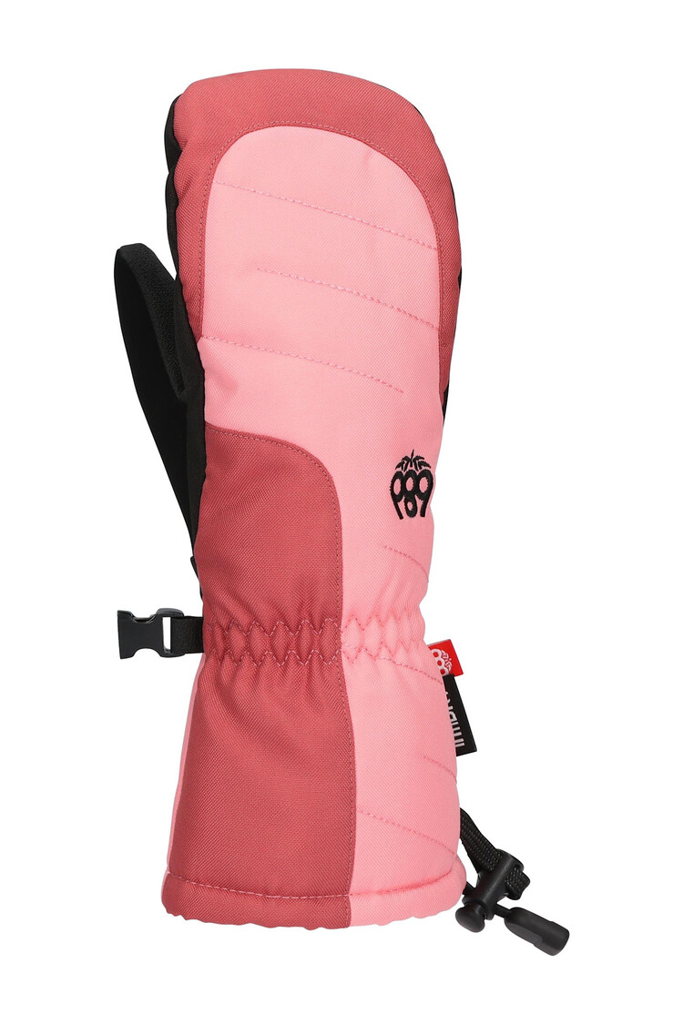 686 686 Heat Insulated Mitt 2026 (Youth) | Geranium Pink