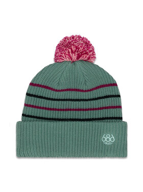 686 686 Pom Beanie 2026 (Youth) | Dusty Marine Clrblk