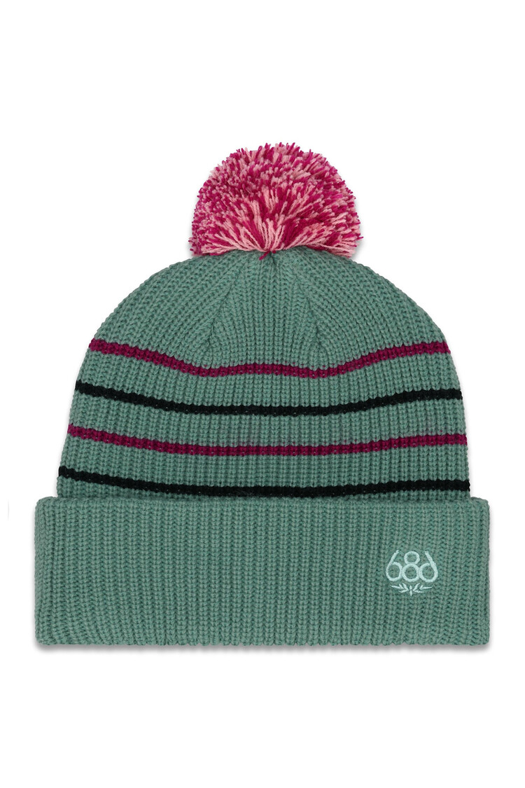 686 686 Pom Beanie 2026 (Youth) | Dusty Marine Clrblk