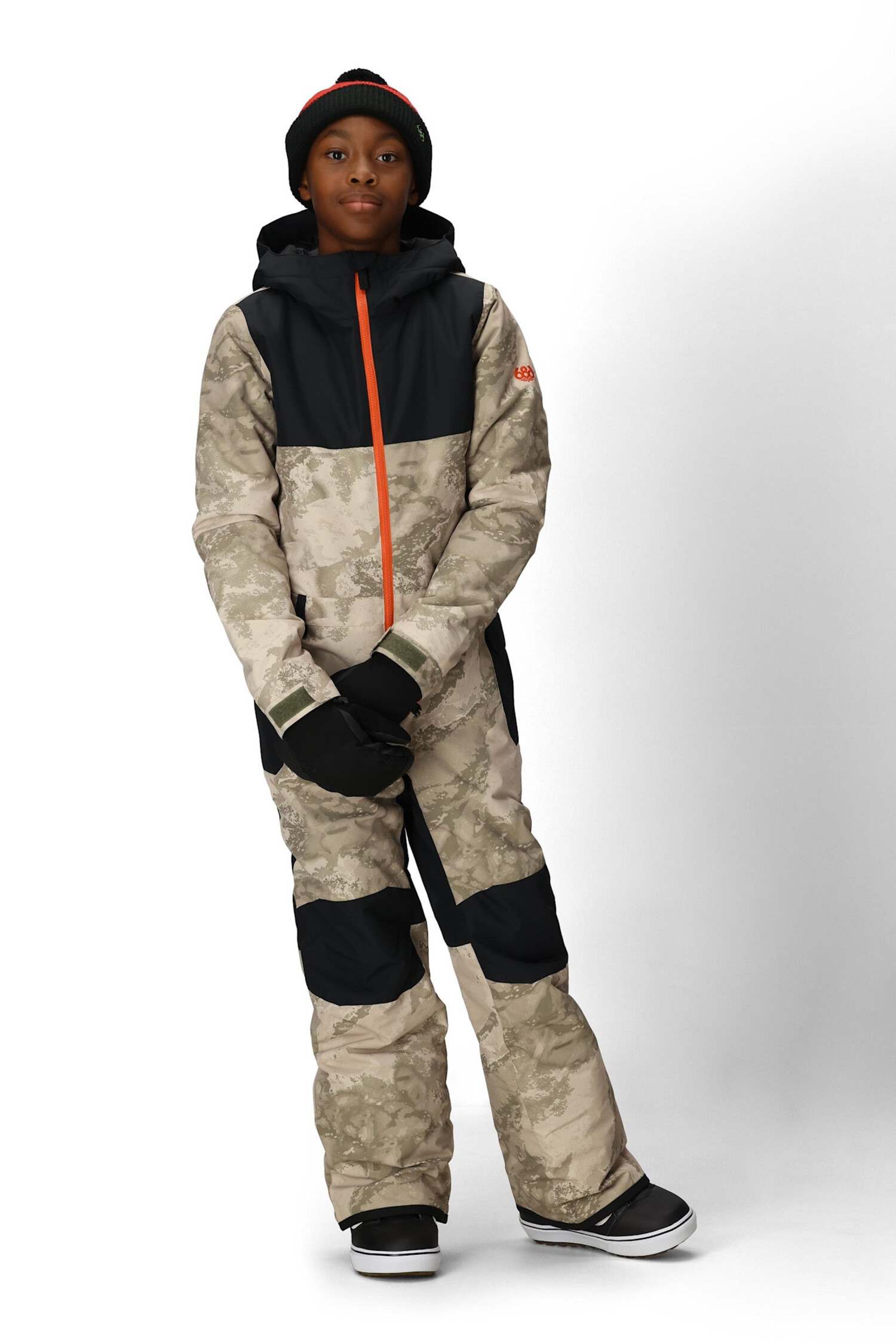 686 Shazam Insulated 1 Piece 2026 (Youth) | Limestone Hemisphere