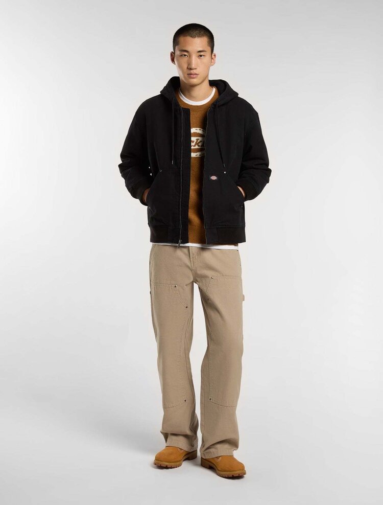 Dickies Dickies Hilham Hooded Canvas Jacket (Mens) | Black