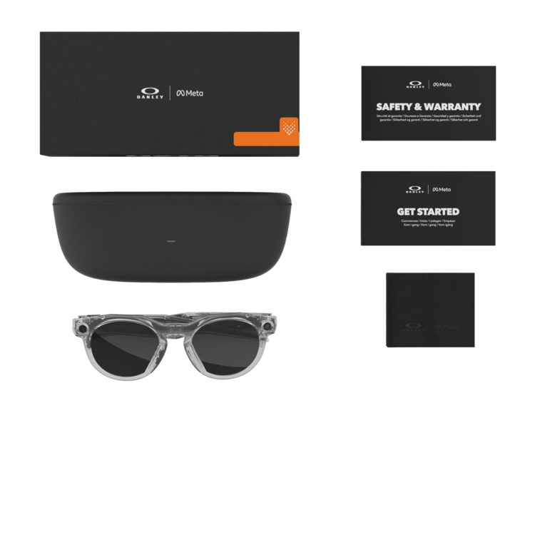 Oakley Oakley Hstn Meta Transparent Clear | Transistion Grey