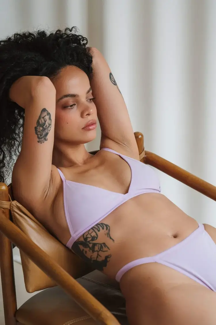 Huha Huha String Bra | Lilac