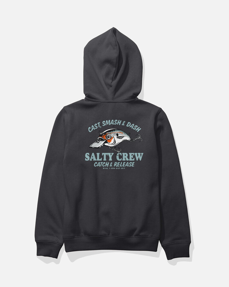 Salty Crew Salty Crew Cast Life Boys Fleece (Youth) | Black