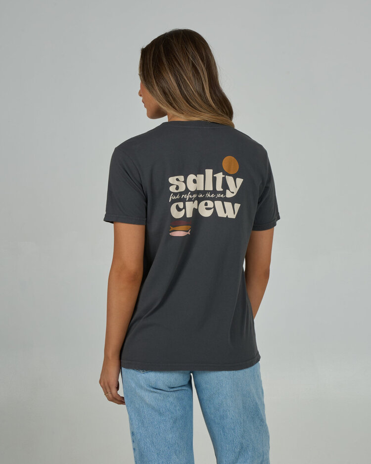Salty Crew Salty Crew Small Bite B.F Tee (Womens) | Charcoal