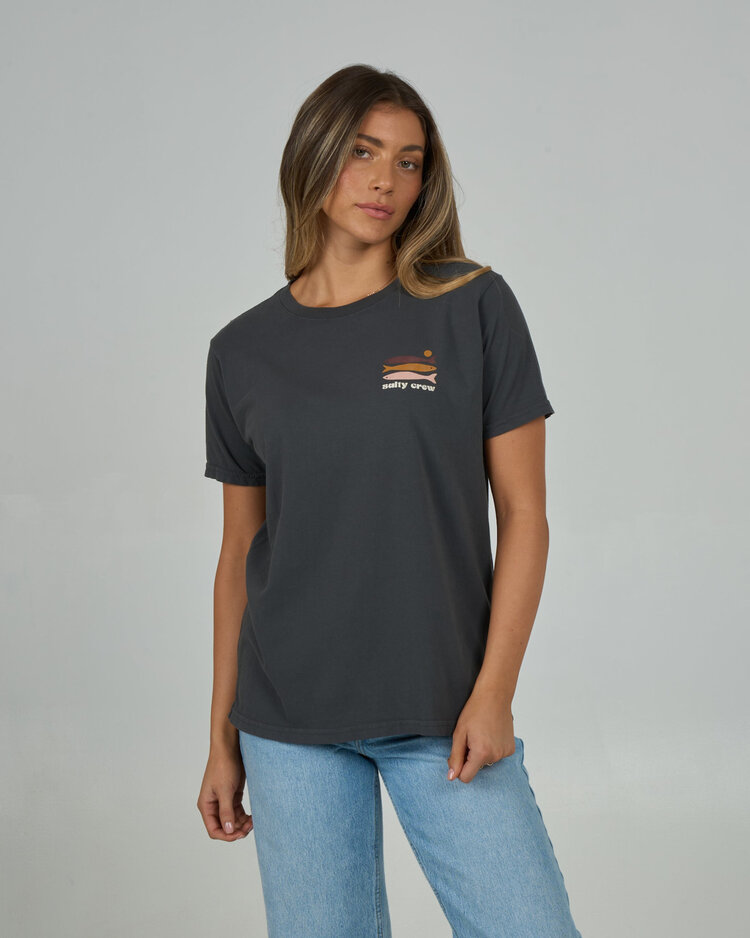 Salty Crew Salty Crew Small Bite B.F Tee (Womens) | Charcoal