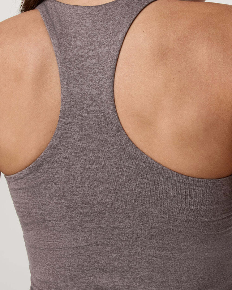 Vuori Vuori Halo Performance Crop Tank 2.0 (Womens) | Huckleberry Heather