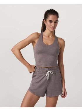 Vuori Vuori Halo Performance Crop Tank 2.0 (Womens) | Huckleberry Heather