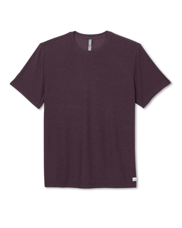 Vuori Vuori Strato Tech Tee (Mens) | Raisin Heather