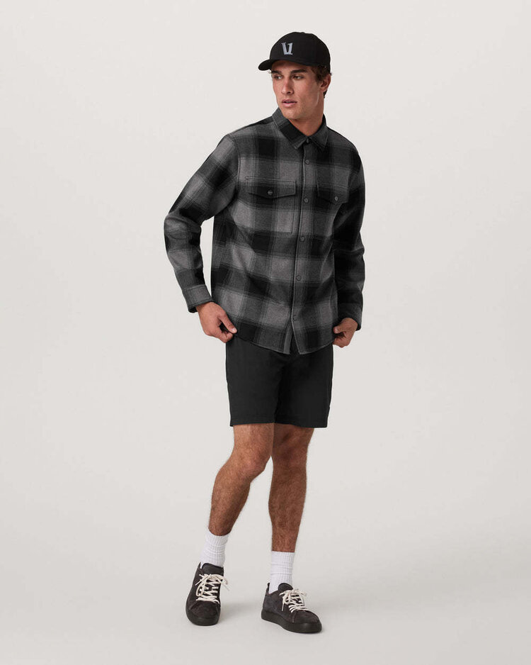 Vuori Vuori Range Shirt Jacket 2.0 (Mens) | Dark Pewter