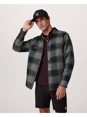 Vuori Vuori Range Shirt Jacket 2.0 (Mens) | Dark Pewter