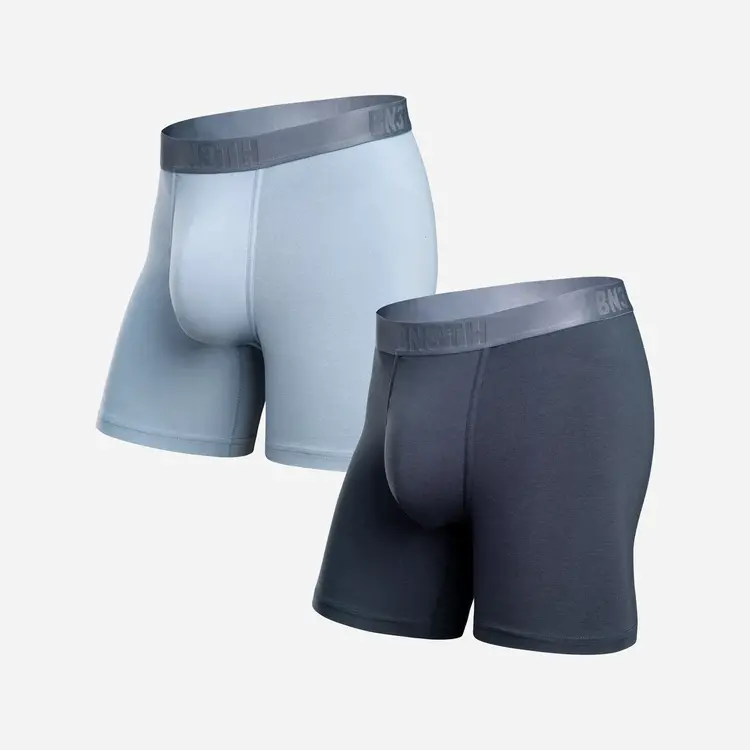 BN3TH Bn3Th Essentials Boxer Brief-2Pk | Midnight Navy/Dusty Blue