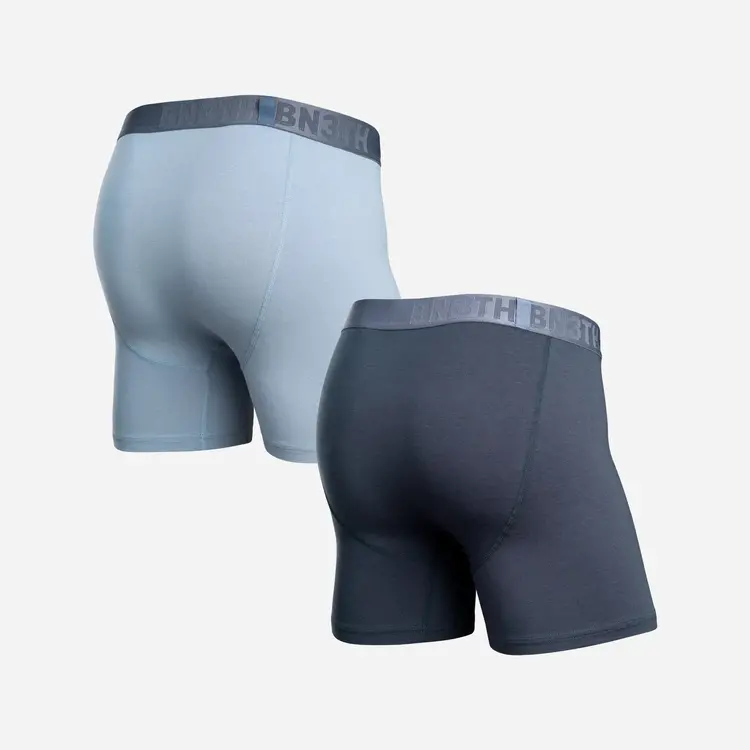 BN3TH Bn3Th Essentials Boxer Brief-2Pk | Midnight Navy/Dusty Blue