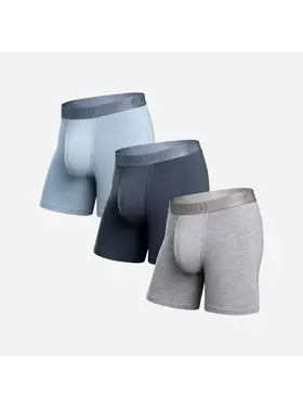 BN3TH Bn3Th Essentials Boxer Brief-3Pk | Dusty/Midnight/Heather Grey