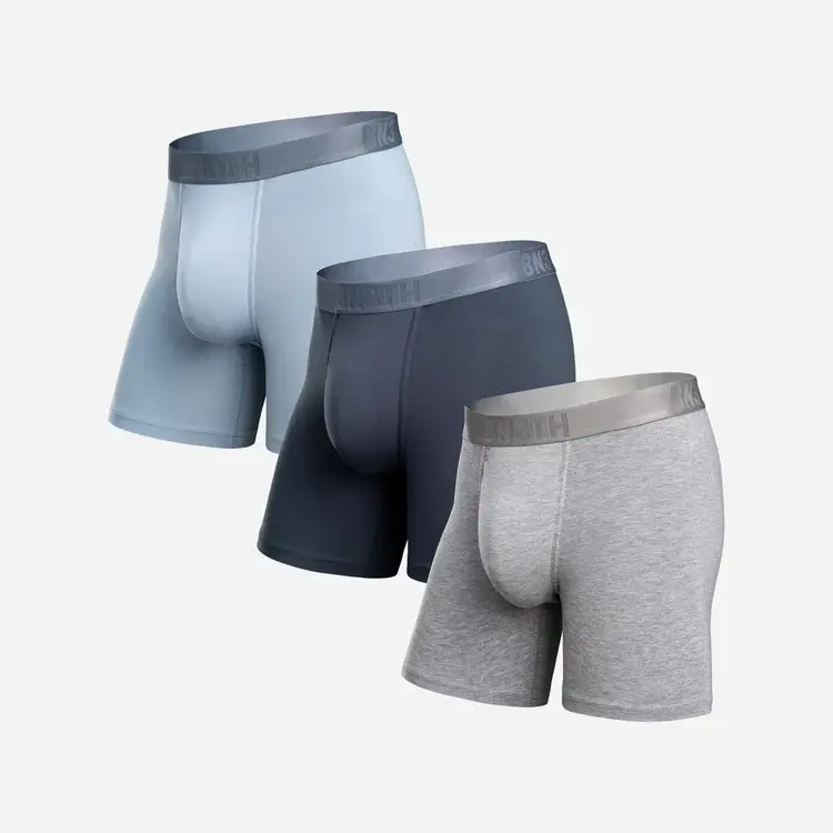 BN3TH Bn3Th Essentials Boxer Brief-3Pk | Dusty/Midnight/Heather Grey