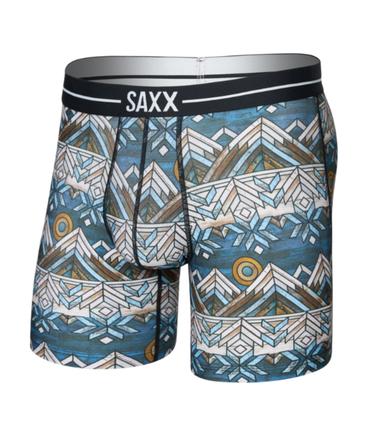 SAXX Saxx Volt Breathable Mesh Boxer Brief | Timberline-Multi