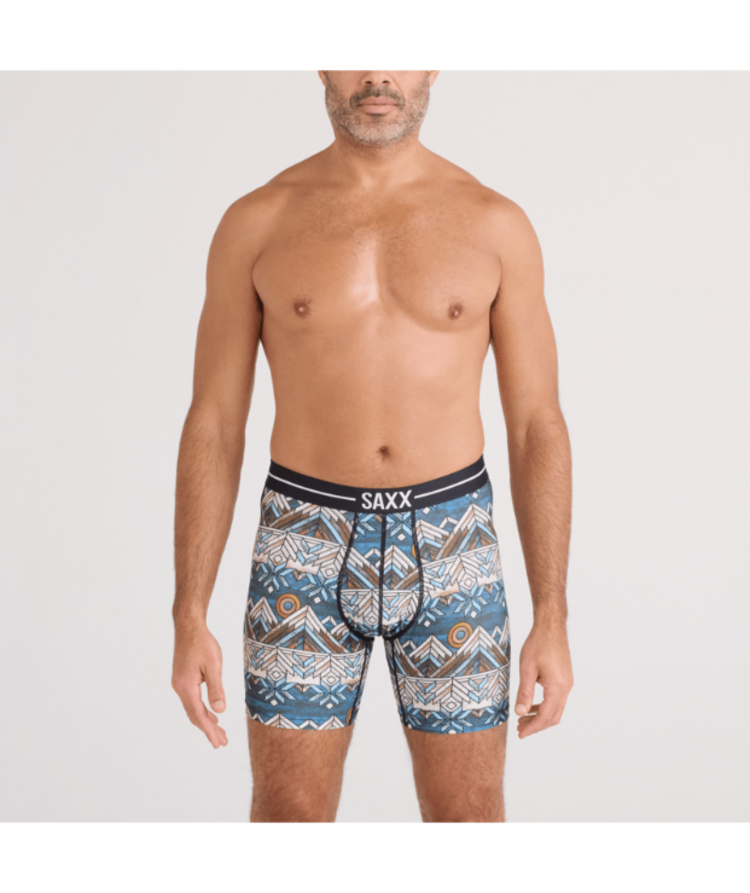 SAXX Saxx Volt Breathable Mesh Boxer Brief | Timberline-Multi
