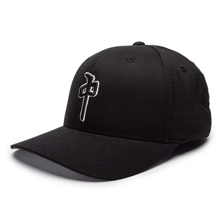 Red Dragon Supply Rds Flexfit Og Puffy | Black/Black/White