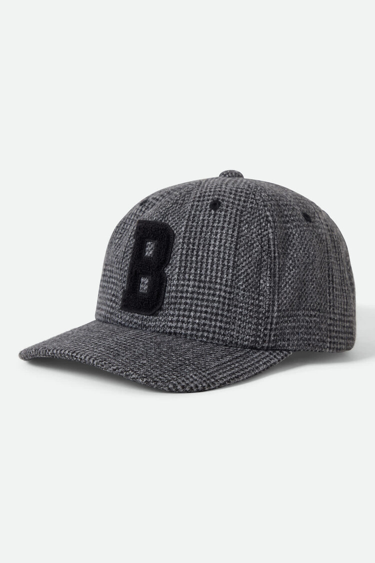 Brixton Brixton Big B Mp Cap (Mens) | Grey Shadow Plaid