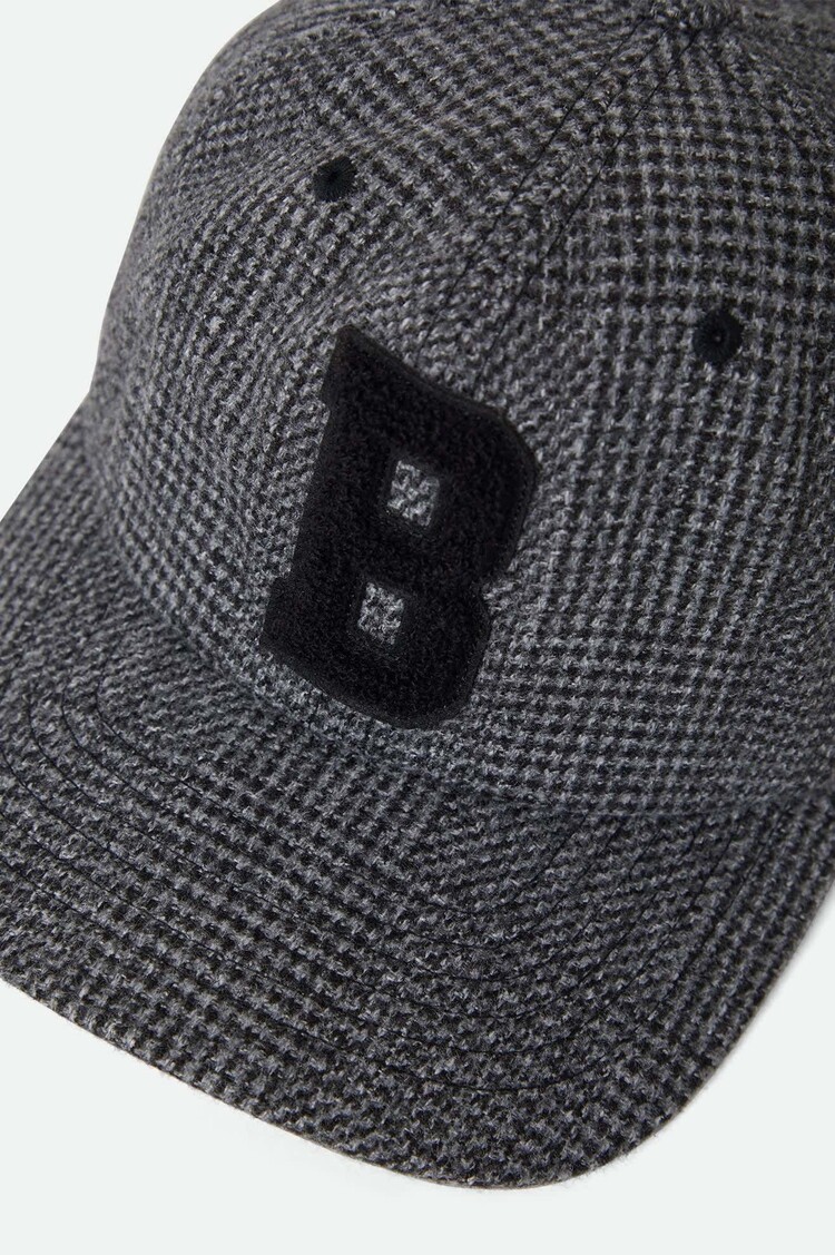 Brixton Brixton Big B Mp Cap (Mens) | Grey Shadow Plaid