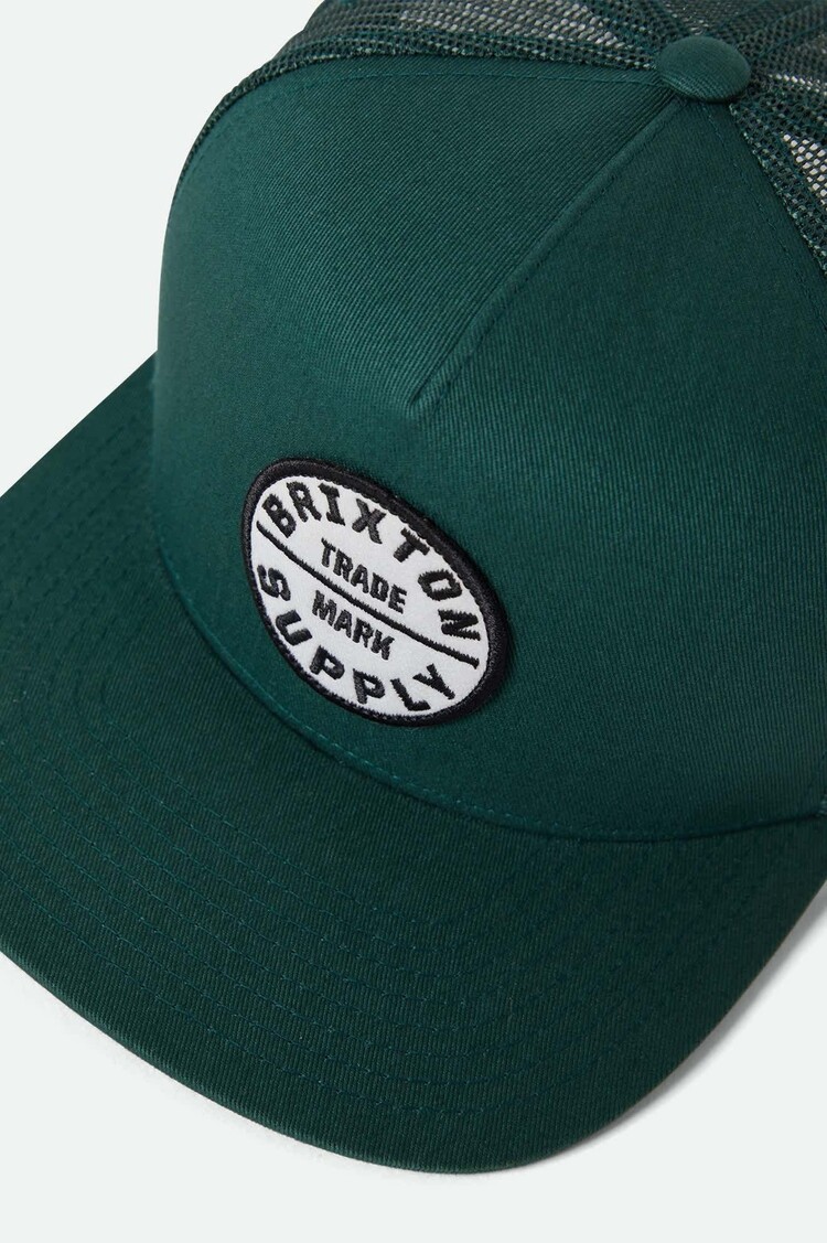 Brixton Brixton Oath Mp Trucker Hat (Mens) | Night Sage/Night Sage