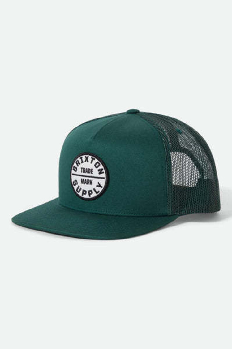 Brixton Brixton Oath Mp Trucker Hat (Mens) | Night Sage/Night Sage