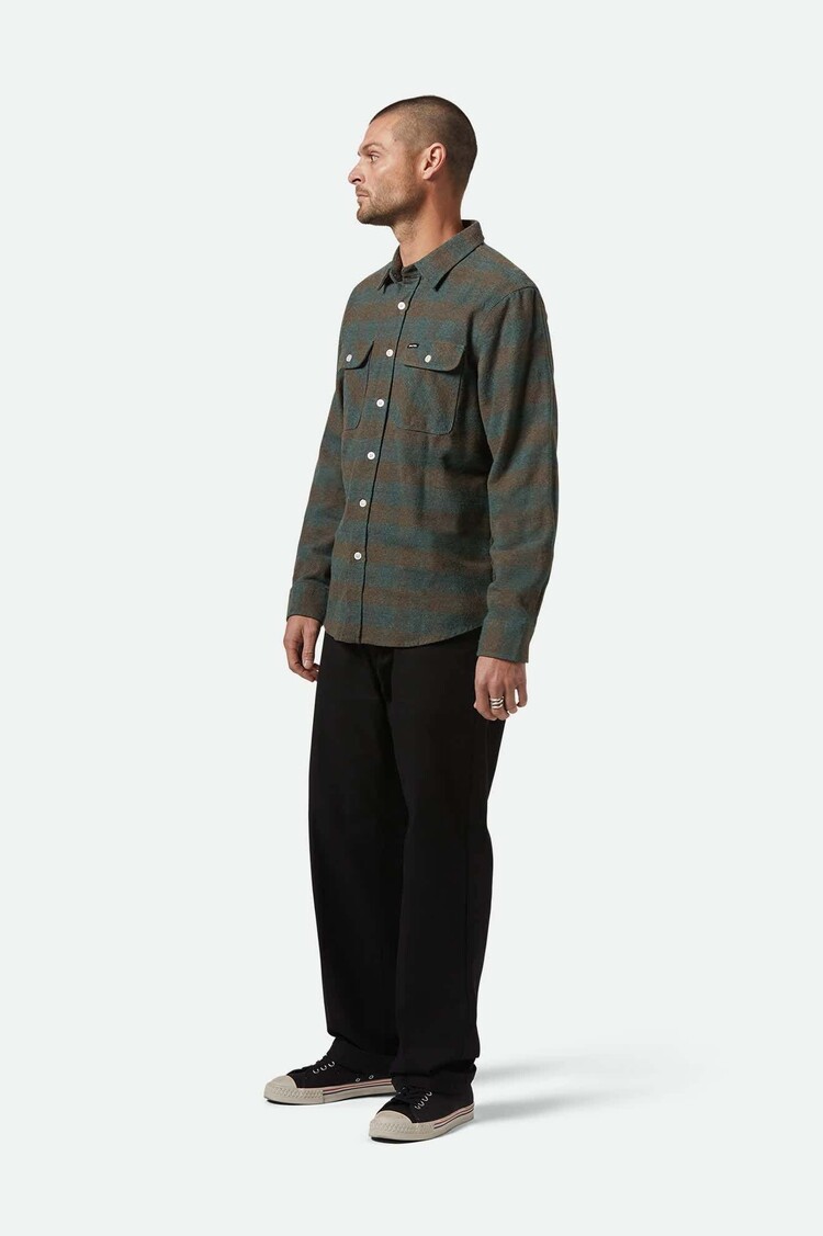 Brixton Brixton Bowery L/S Flannel (Mens) | Ocean