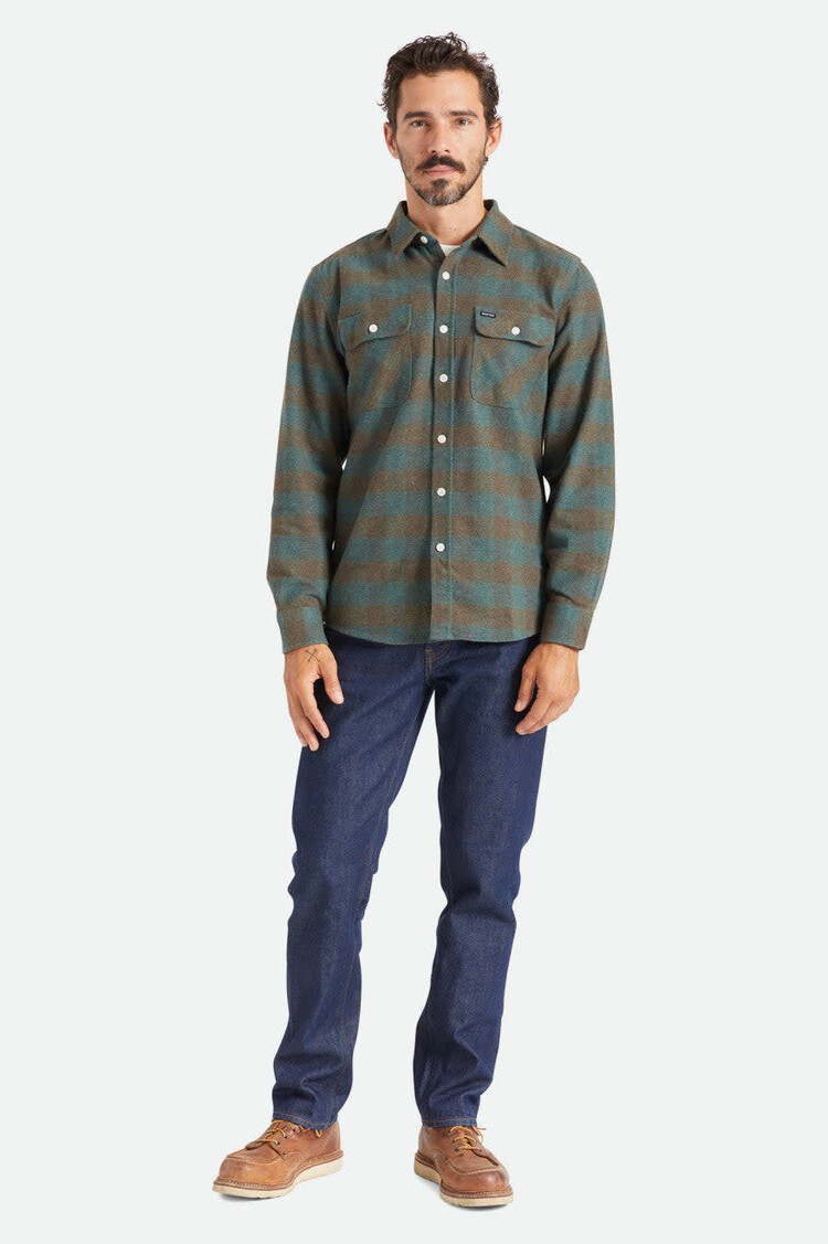 Brixton Brixton Bowery L/S Flannel (Mens) | Ocean