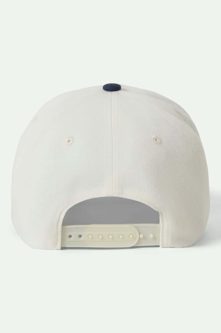 Brixton Brixton Crest C Mp Snapback (Mens) | Mood Indigo/Off White