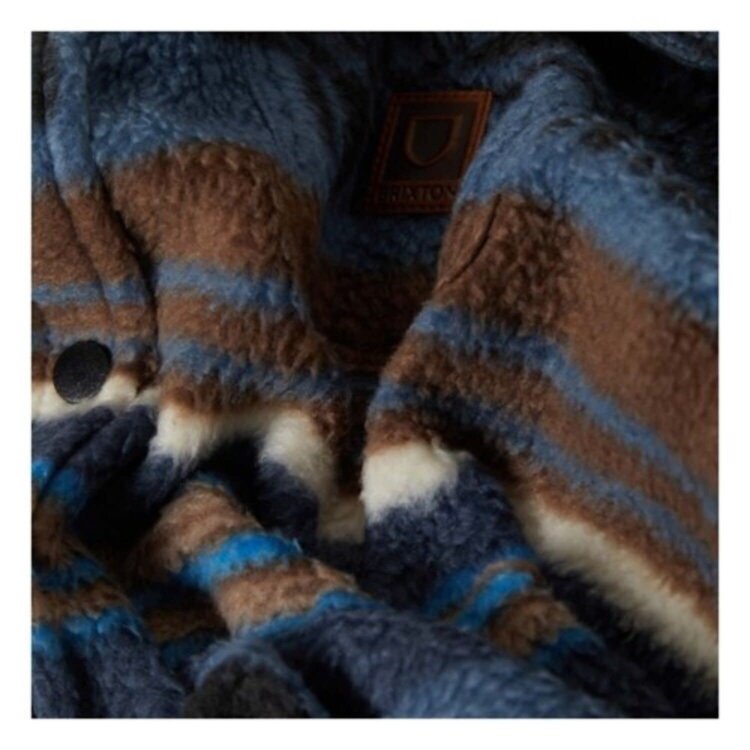 Brixton Brixton Bowery L/S Arctic Stretch (Mens) | Mood Indigo Blanket