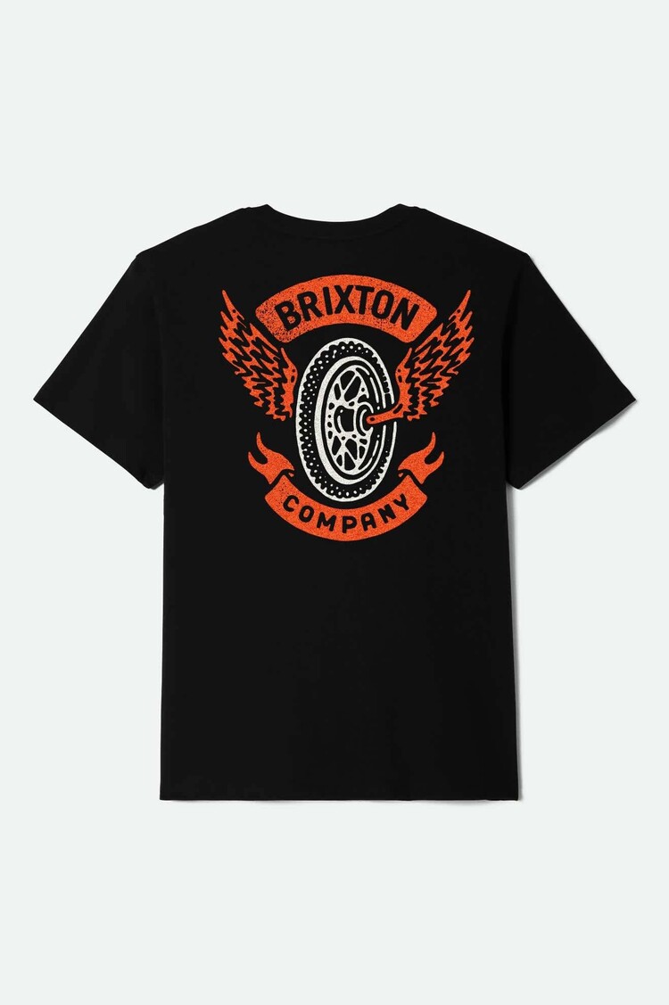 Brixton Brixton Payson S/S Tlrt (Mens) | Black