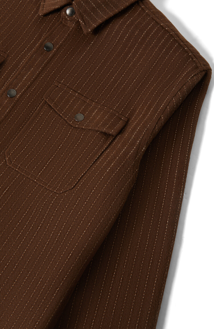 Brixton Brixton Selden Soft Brushed Flannel (Mens) | Pinecone Brown