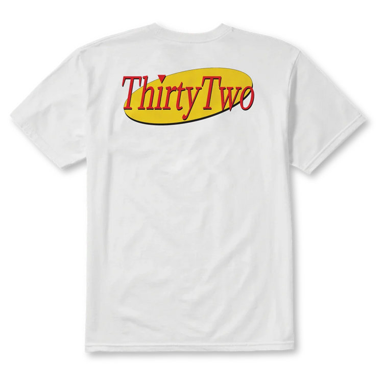 Thirty Two Thirtytwo Art Tee (Mens) 2026 | White/Yellow