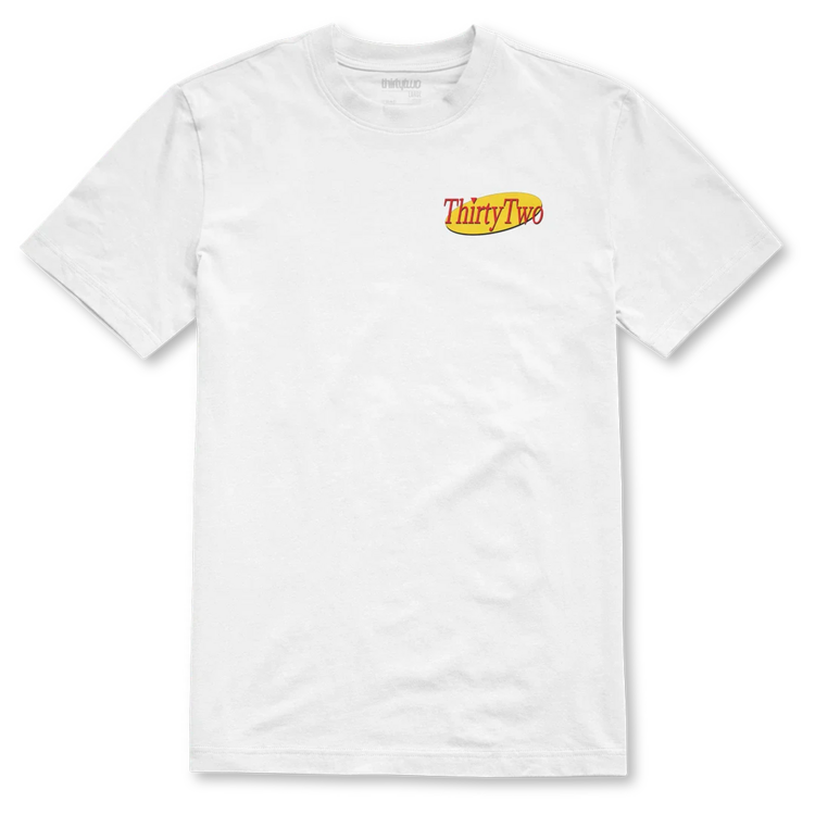 Thirty Two Thirtytwo Art Tee (Mens) 2026 | White/Yellow