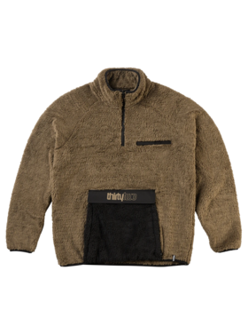 Thirty Two Thirtytwo Rest Stop Pile Jacket (Mens) 2026 | Tobacco