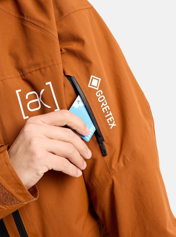 Burton Burton [Ak] Swash Gore‑Tex 2L Jacket (Mens) 2026 | Chestnut Brown