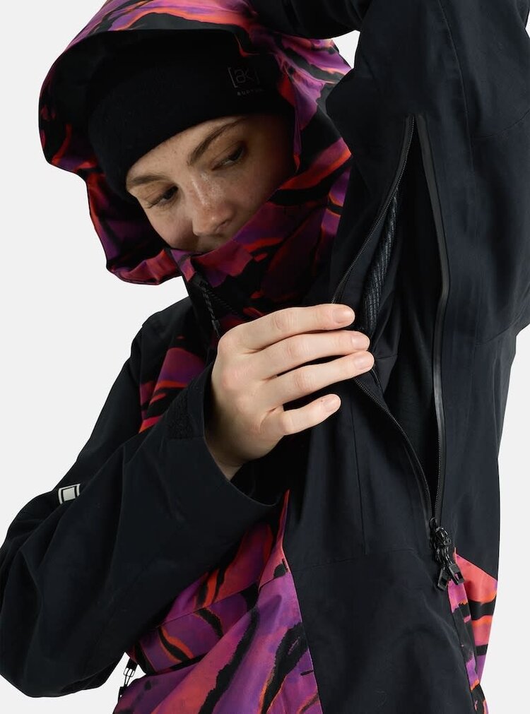 Burton Burton [Ak] Kimmy Gore-Tex 2L Anorak (Womens) 2026 | Slash Multi/True Black