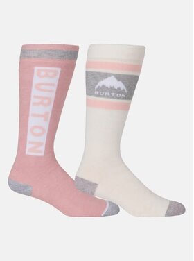 Burton Burton Weekend Midweight Socks (2 Pack) 2026 (Womens) | Stout White