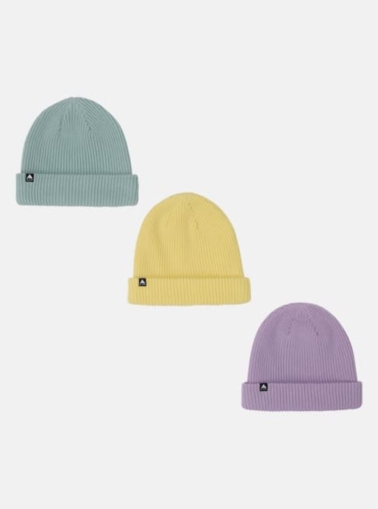 Burton Burton Recycled Dnd Beanie (3 Pack) 2026 (Womens) | Lavender/Teal/Yellow Green