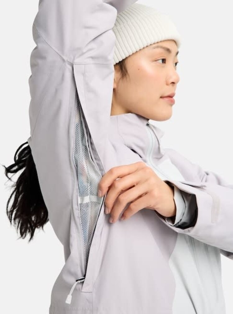 Burton Burton Reserve 2L Ins Jkt 2026 (Womens) | Lavender/Gray Cloud