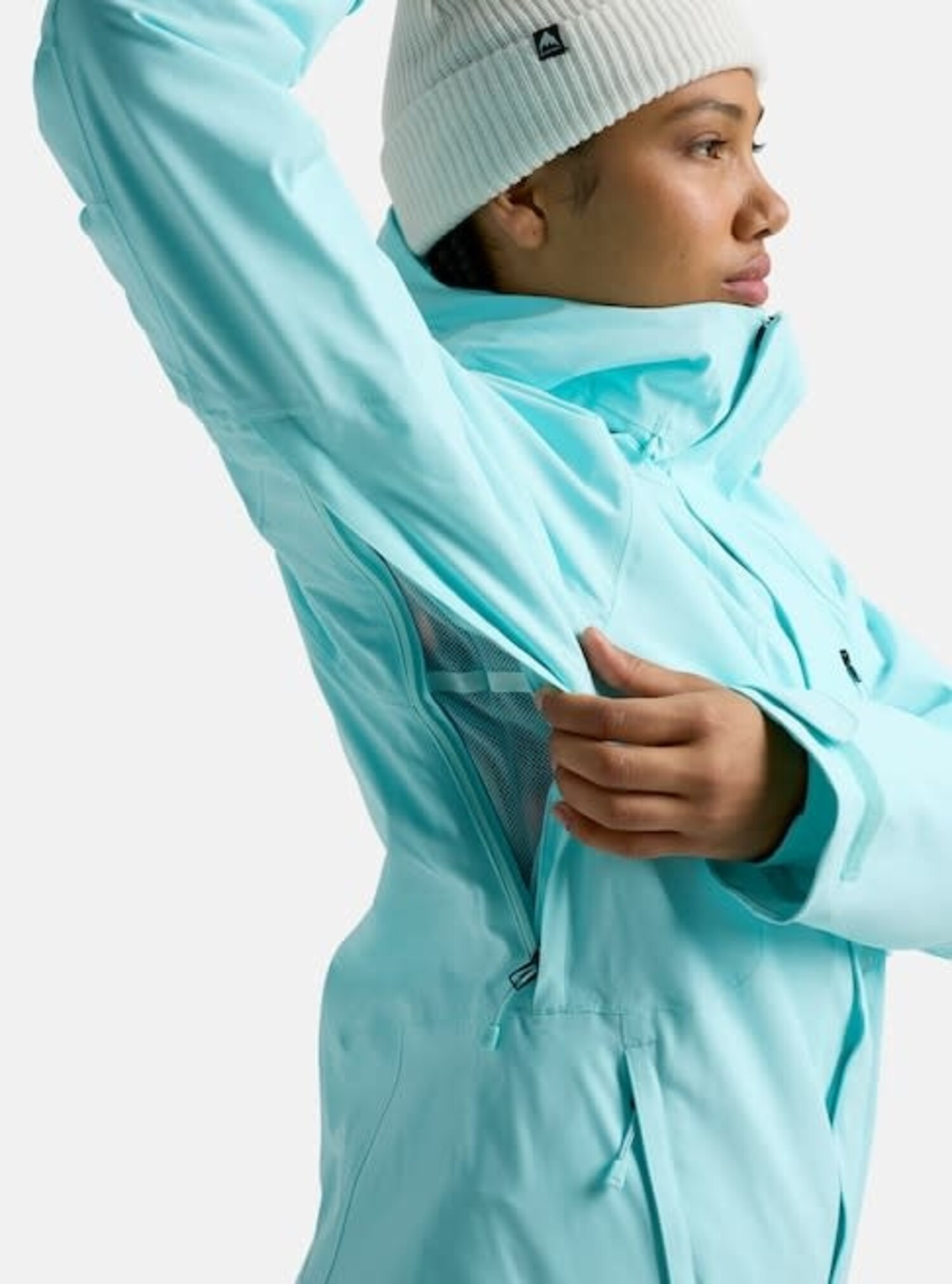 Burton Reserve 2L Ins Stretch Jkt 2026 (Womens) | Light Teal - The