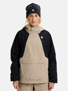 Burton Burton Reserve 2L Relaxed Anorak 2026 (Womens) | Summit Taupe/True Black