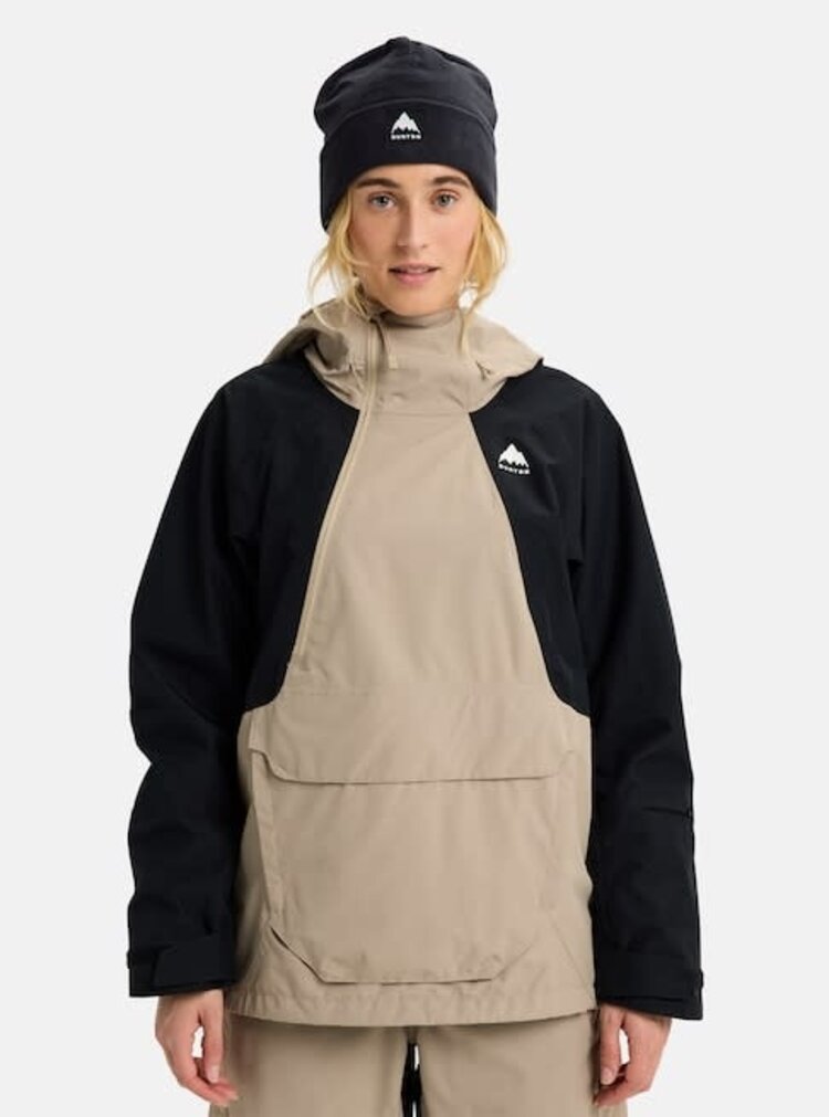 Burton Burton Reserve 2L Relaxed Anorak 2026 (Womens) | Summit Taupe/True Black