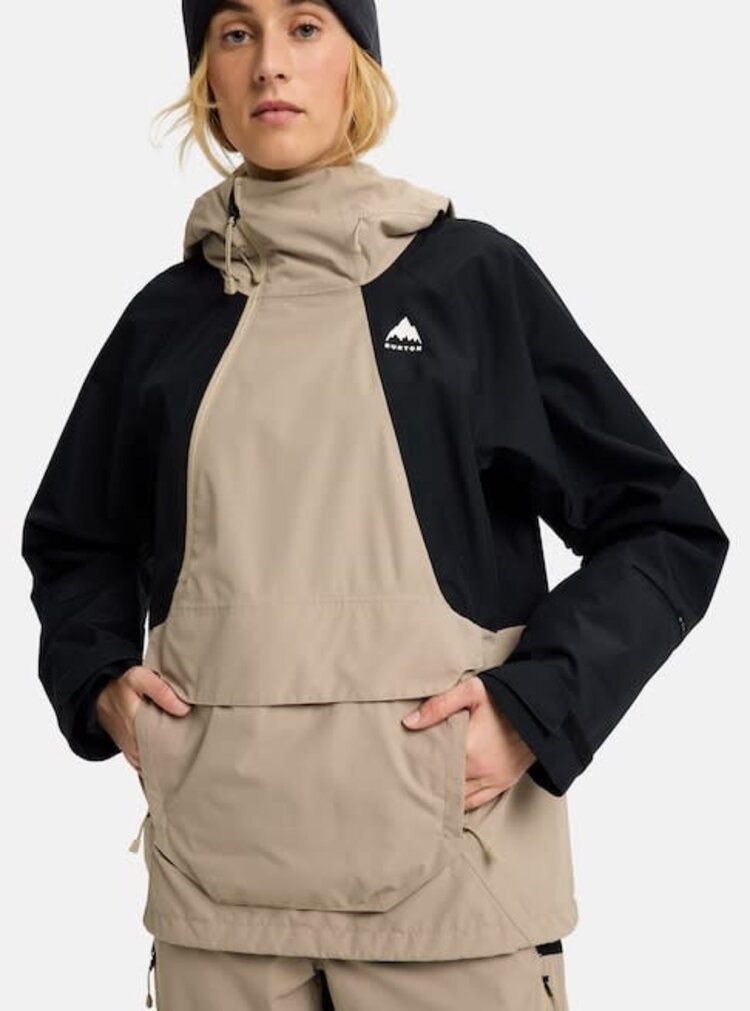 Burton Burton Reserve 2L Relaxed Anorak 2026 (Womens) | Summit Taupe/True Black