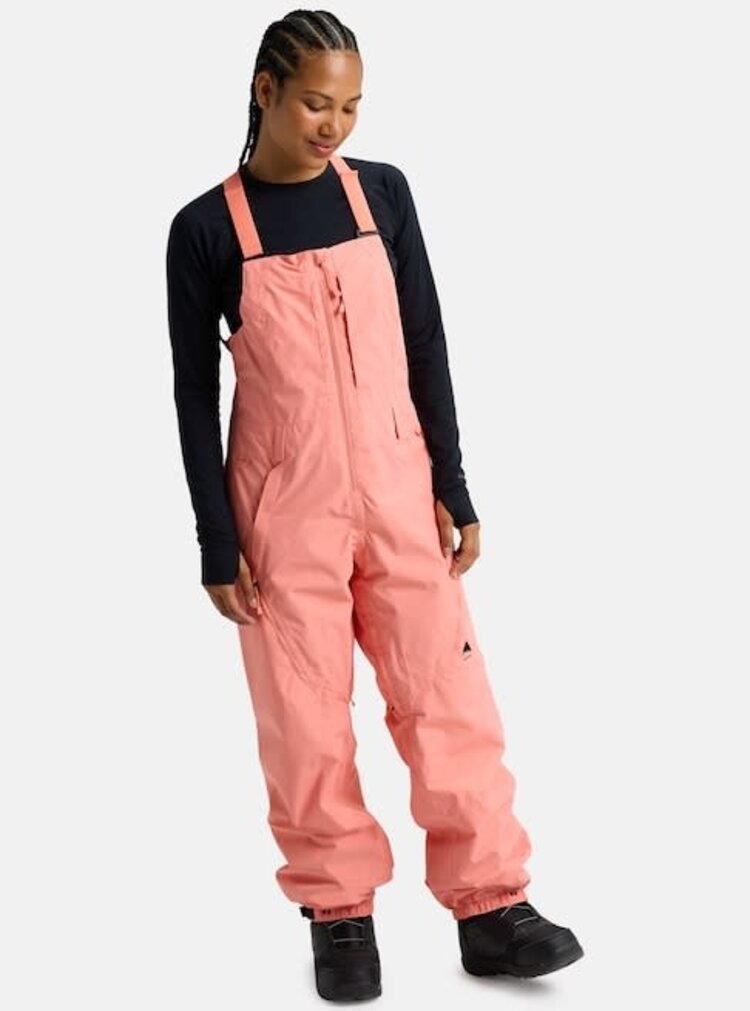 Burton Burton Reserve 2L Bib Pants 2026 (Womens) | Sunrise Coral