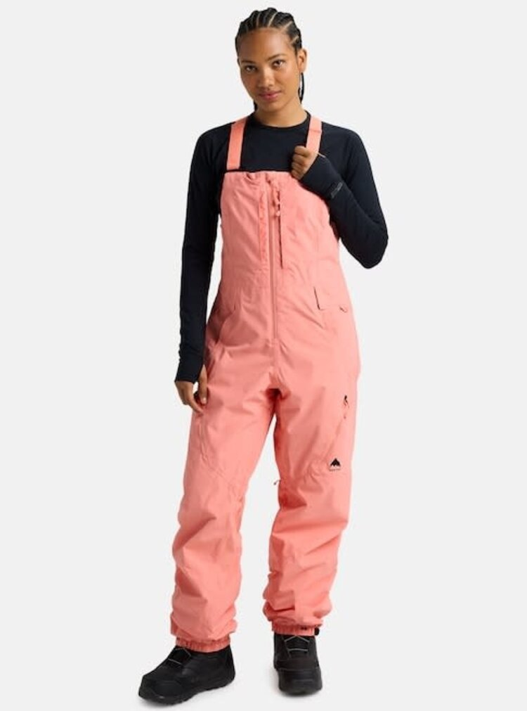 Burton Burton Reserve 2L Bib Pants 2026 (Womens) | Sunrise Coral