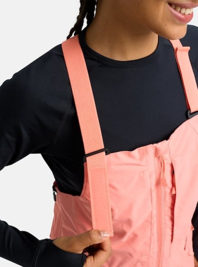 Burton Burton Reserve 2L Bib Pants 2026 (Womens) | Sunrise Coral