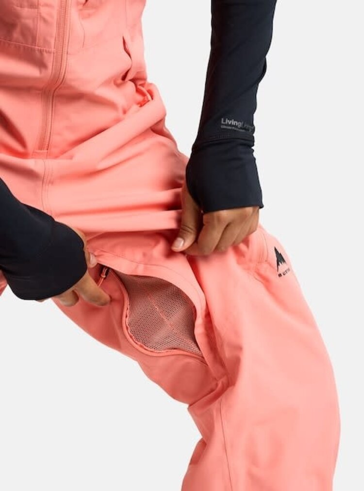 Burton Burton Reserve 2L Bib Pants 2026 (Womens) | Sunrise Coral